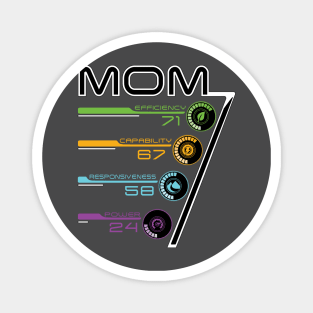 Test Track Mom Magnet